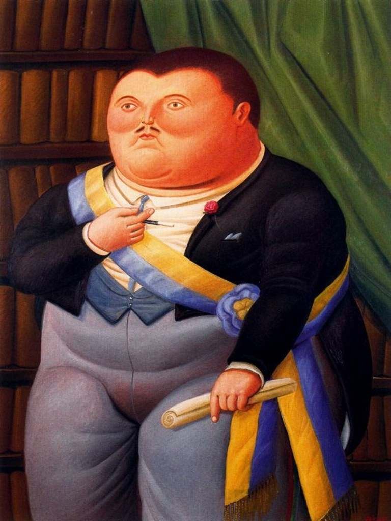 Fernando Botero El Presidente 02